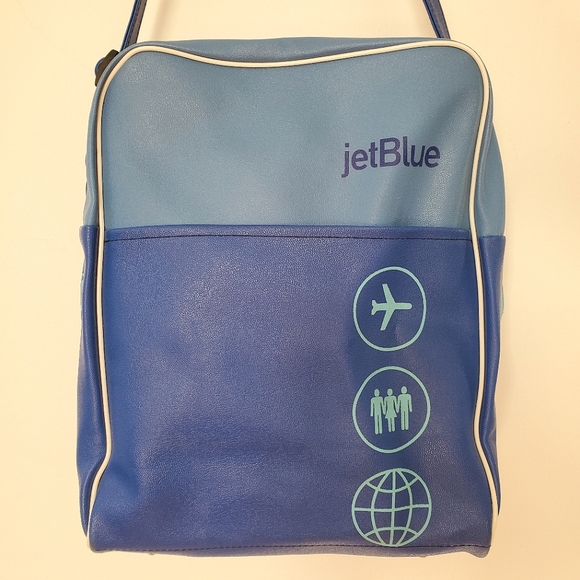 JetBlue Airways Limited Edition Duotone Carry-On Travel Bag - Picture 5 of 13